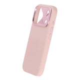 iPhone 17 Pro Max Deksel Silikon Kamerabeskyttelse MagSafe Rosa