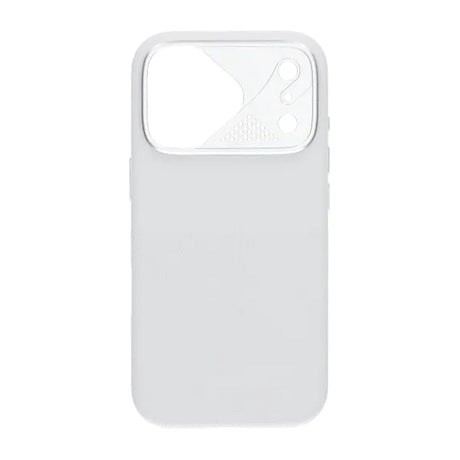 iPhone 17 Pro Max Deksel Silikon Kamerabeskyttelse MagSafe Hvit
