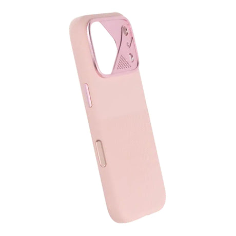 iPhone 17 Pro Deksel Silikon Kamerakant MagSafe Rosa