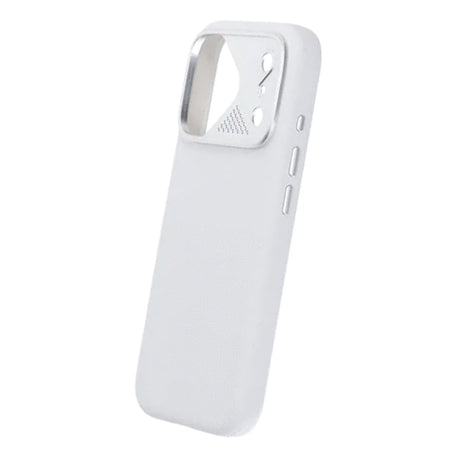 iPhone 17 Pro Deksel Silikon Kamerabeskyttelse MagSafe Hvit