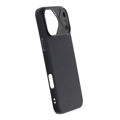 iPhone 17 Pro Max Deksel med karbonfibermønster MagSafe Svart