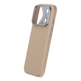 iPhone 17 Pro Max Deksel med karbonfibermønster MagSafe Beige