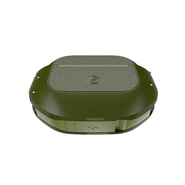 KeyBudz AirPods 4 Deksel ElementProof Series Forest Green