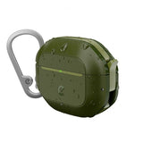 KeyBudz AirPods 4 Deksel ElementProof Series Forest Green