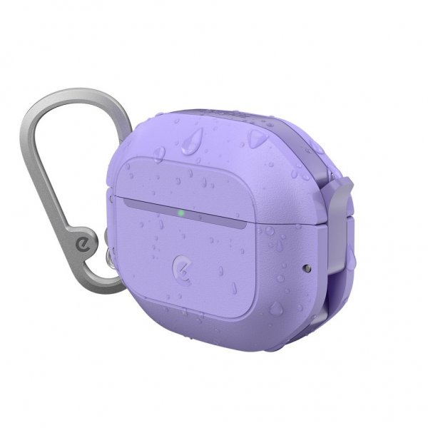 KeyBudz AirPods 4 Deksel ElementProof Series Wild Lavender