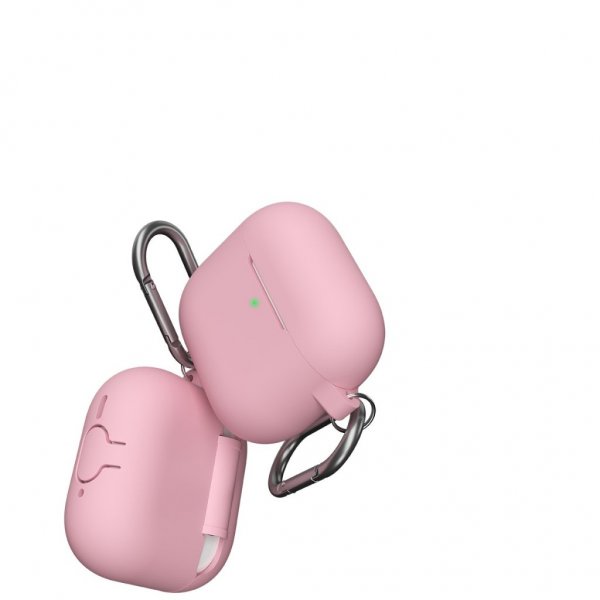 KeyBudz AirPods 4 Deksel Elevate Series Blush Pink
