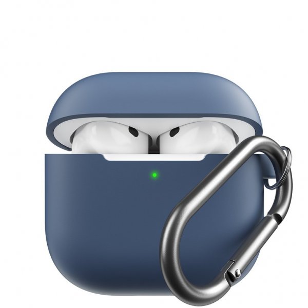KeyBudz AirPods 4 Deksel Elevate Series Cobalt Blue
