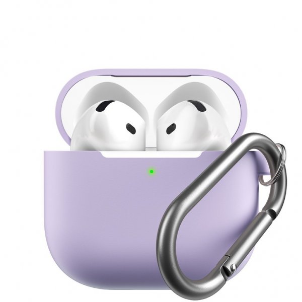 KeyBudz AirPods 4 Deksel Elevate Series Lavendel