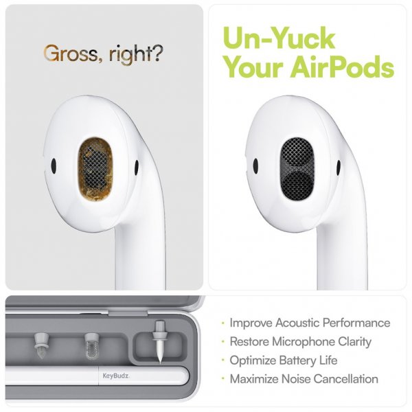 KeyBudz AirCare 2.0 Premium Cleaning Kit Lightning/USB-C