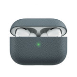 KeyBudz AirPods Pro Deksel PodSkinz Ekte Skinn Skiffer
