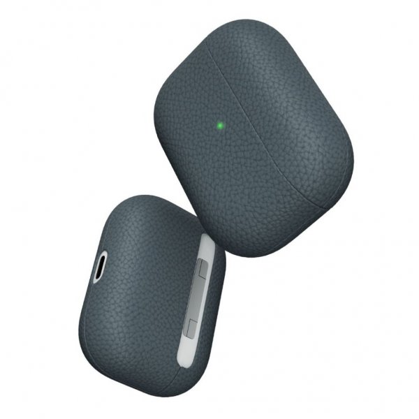 KeyBudz AirPods Pro Deksel PodSkinz Ekte Skinn Skiffer