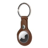 dbramante1928 Apple AirTag Holder Copenhagen Dark Tan/Silver