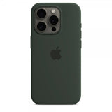 Apple Original iPhone 15 Pro Deksel Silikon MagSafe Sypress