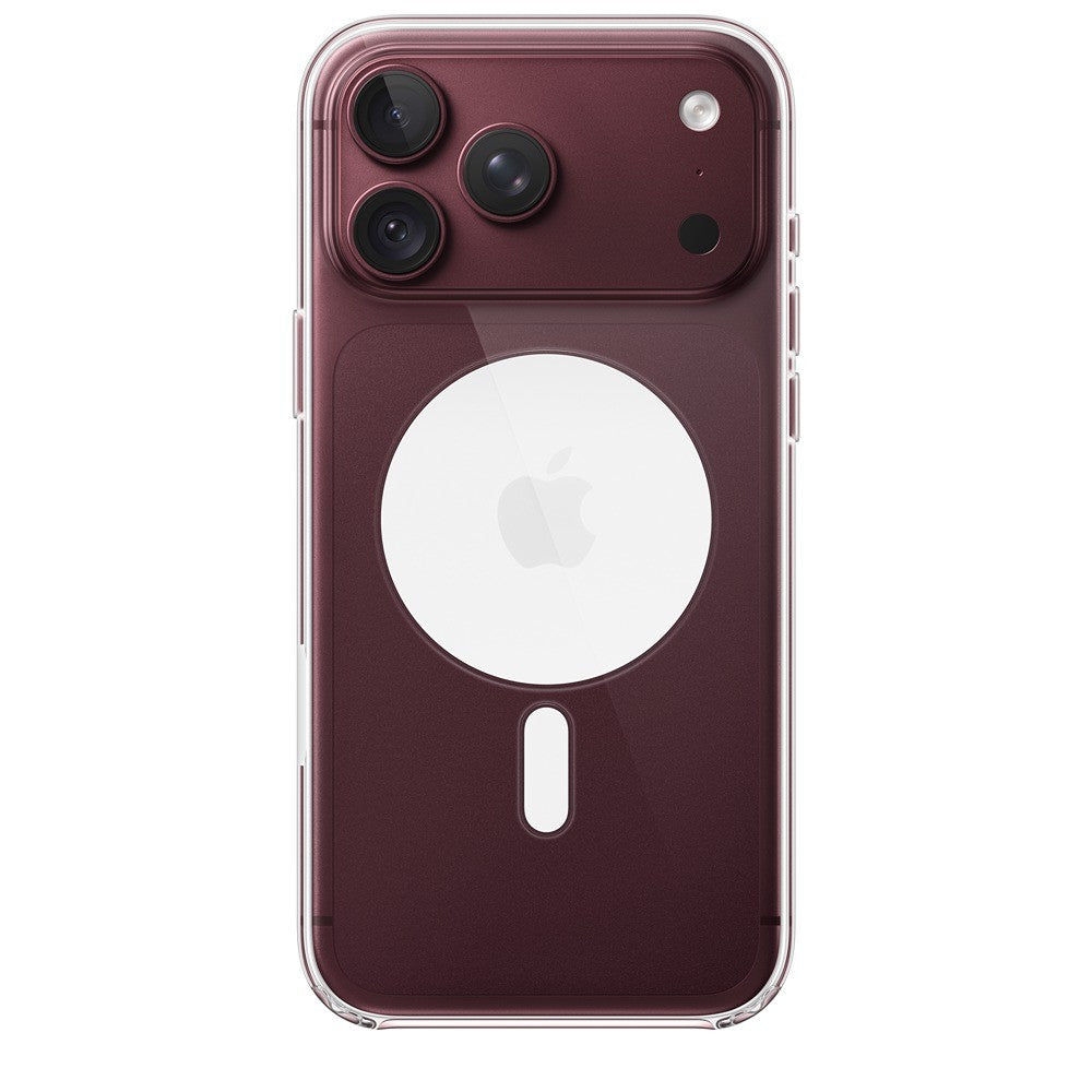 Apple Original iPhone 18 Pro Max Klart deksel med MagSafe Klar