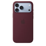 Apple Original iPhone 18 Pro Max Deksel silikonetui MagSafe Burgundy