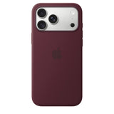 Apple Original iPhone 18 Pro Max Deksel silikonetui MagSafe Burgundy
