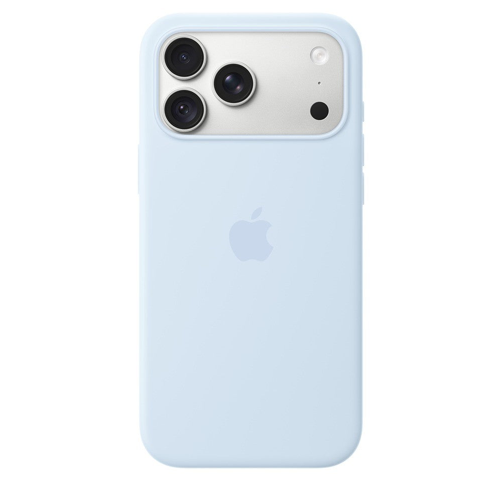 Apple Original iPhone 18 Pro Max Deksel Silicone Case MagSafe Klarblå