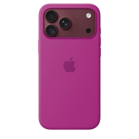 Apple Original iPhone 18 Pro Max Deksel i silikon med MagSafe Magenta