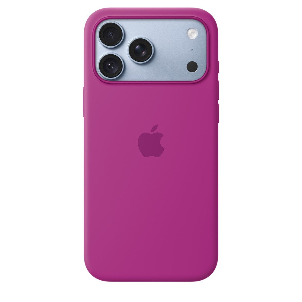 Apple Original iPhone 18 Pro Max Deksel i silikon med MagSafe Magenta