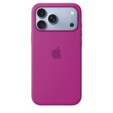 Apple Original iPhone 18 Pro Max Deksel i silikon med MagSafe Magenta