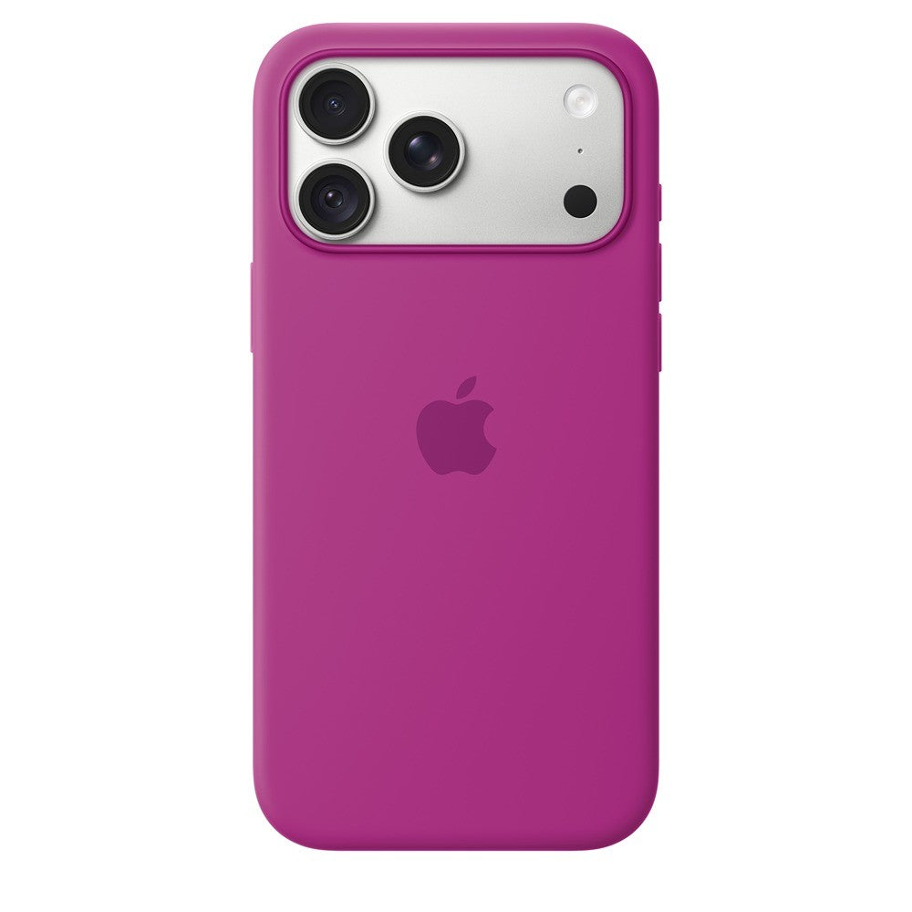 Apple Original iPhone 18 Pro Max Deksel i silikon med MagSafe Magenta