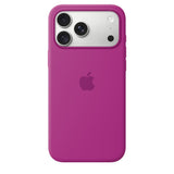 Apple Original iPhone 18 Pro Max Deksel i silikon med MagSafe Magenta