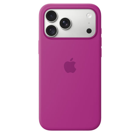 Apple Original iPhone 18 Pro Max Deksel i silikon med MagSafe Magenta