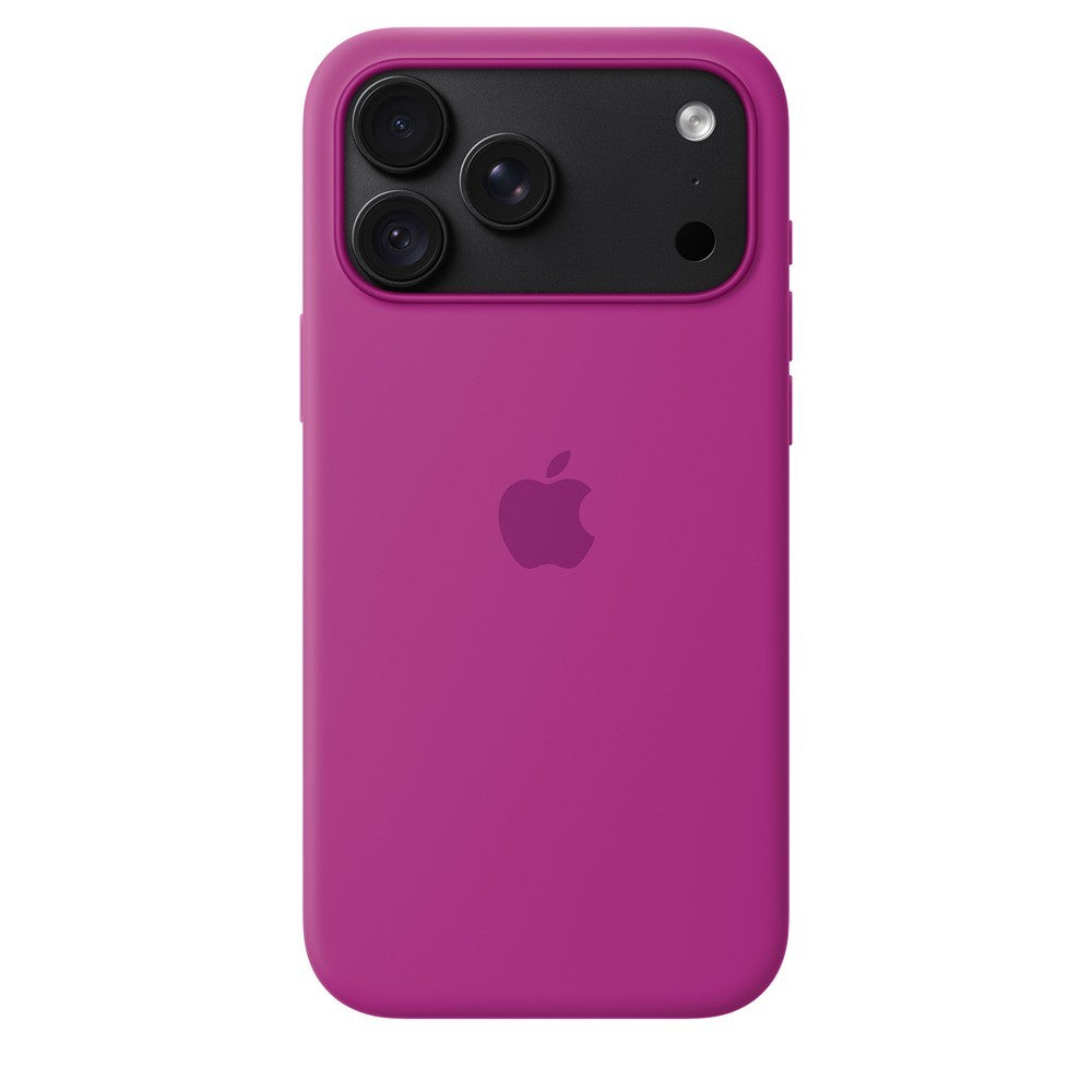 Apple Original iPhone 18 Pro Max Deksel i silikon med MagSafe Magenta