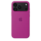 Apple Original iPhone 18 Pro Max Deksel i silikon med MagSafe Magenta