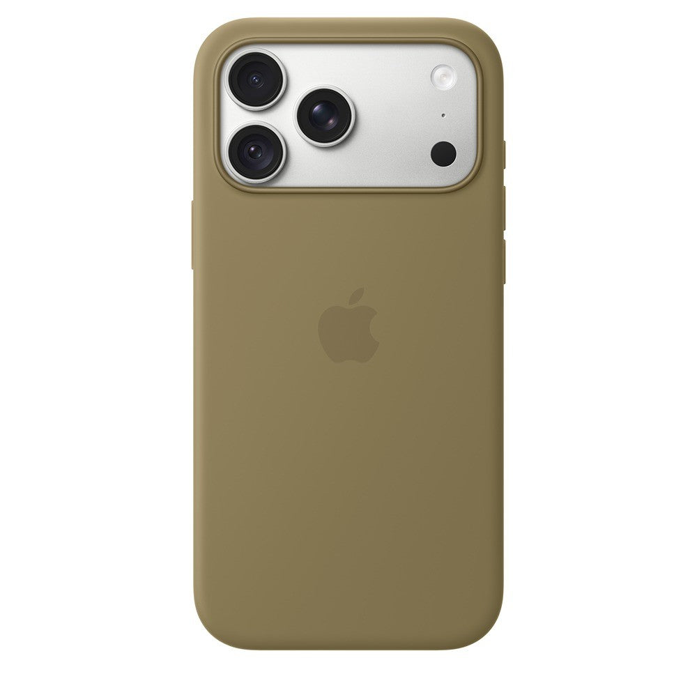 Apple Original iPhone 18 Pro Max Deksel i silikon med MagSafe Olive