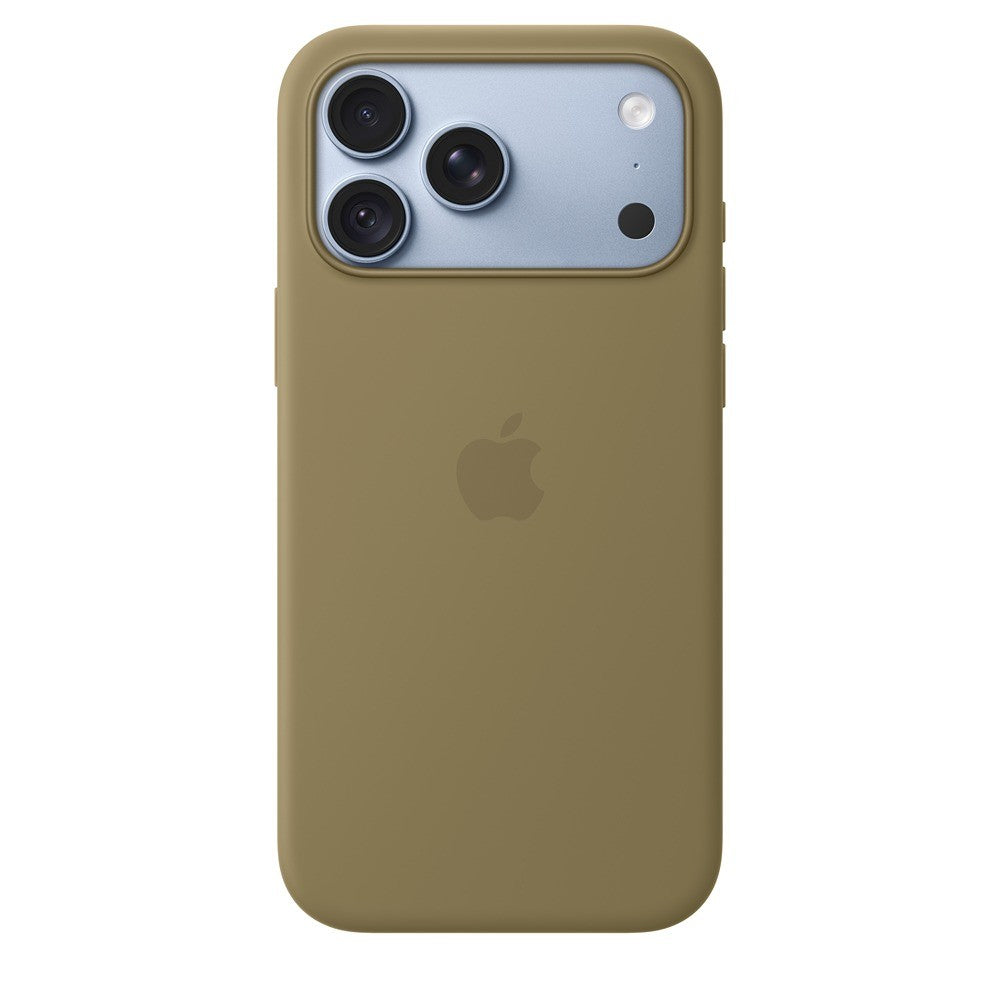 Apple Original iPhone 18 Pro Max Deksel i silikon med MagSafe Olive
