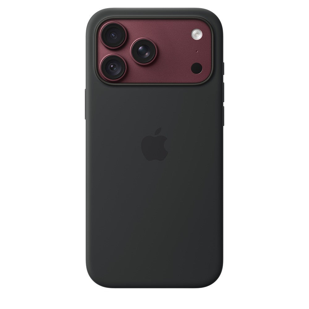 Apple Original iPhone 18 Pro Max Deksel Silicone Case MagSafe Svart