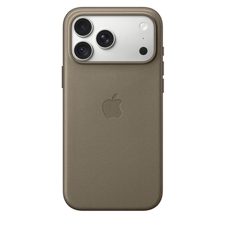 Apple Original iPhone 18 Pro Max Deksel TechWoven MagSafe Taupe