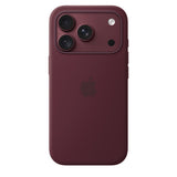 Apple Original iPhone 18 Pro Deksel silikonetui MagSafe Burgundy