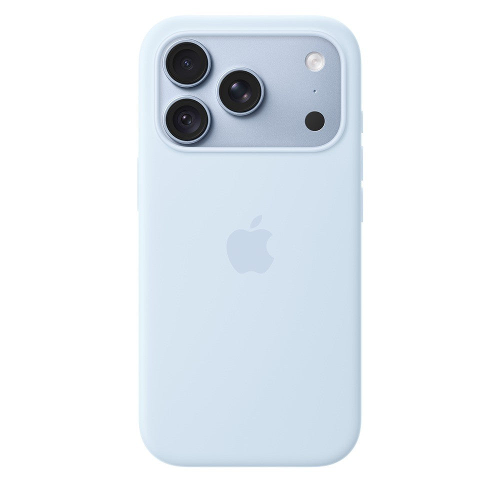 Apple Original iPhone 18 Pro Deksel i silikon med MagSafe Crisp Blue