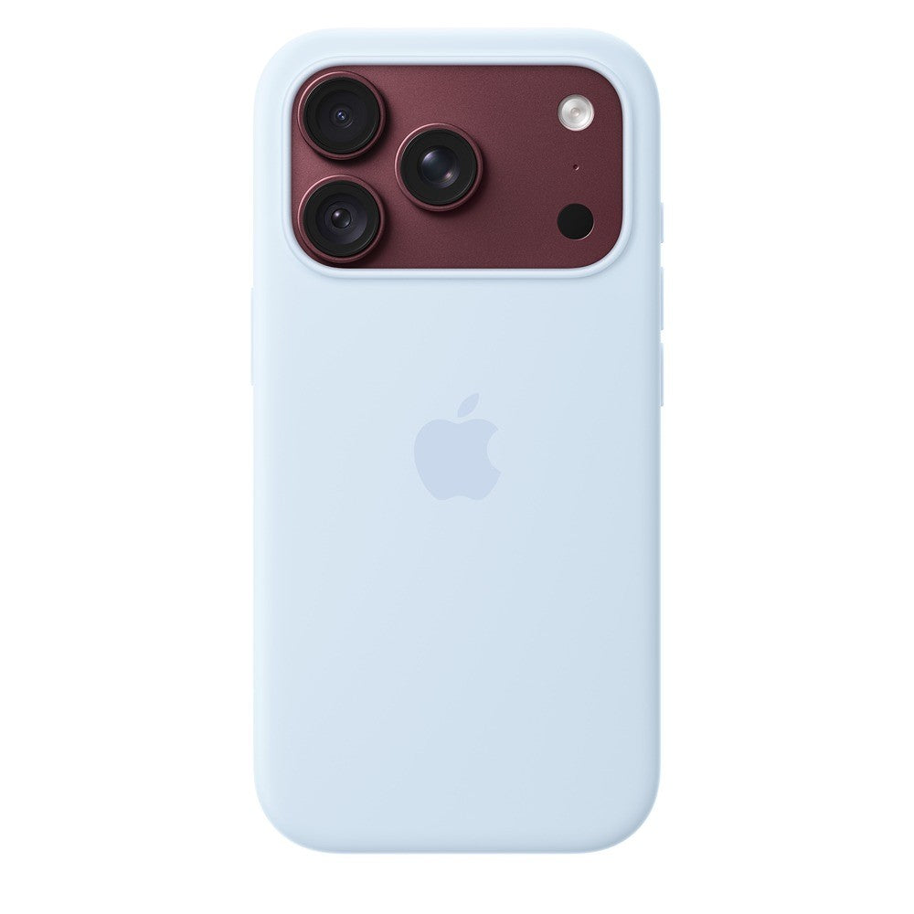 Apple Original iPhone 18 Pro Deksel i silikon med MagSafe Crisp Blue