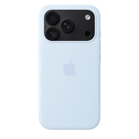 Apple Original iPhone 18 Pro Deksel i silikon med MagSafe Crisp Blue