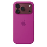 Apple Original iPhone 18 Pro Deksel silikonetui MagSafe Magenta