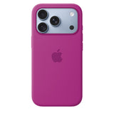 Apple Original iPhone 18 Pro Deksel silikonetui MagSafe Magenta