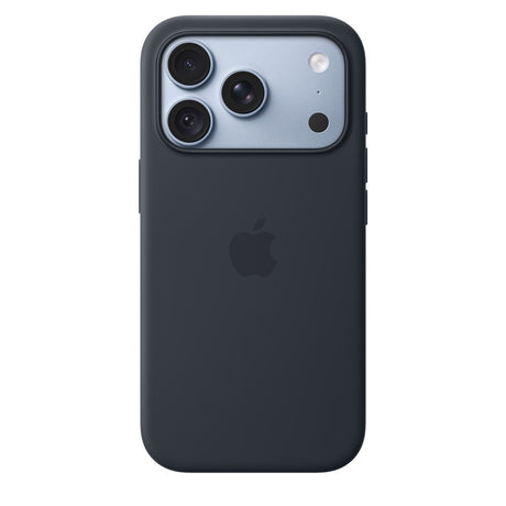 Apple Original iPhone 18 Pro Deksel Silicone Case MagSafe Marineblå