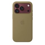 Apple Original iPhone 18 Pro Deksel Silicone Case MagSafe Oliven