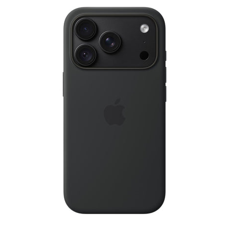 Apple Original iPhone 18 Pro Deksel i silikon med MagSafe Svart