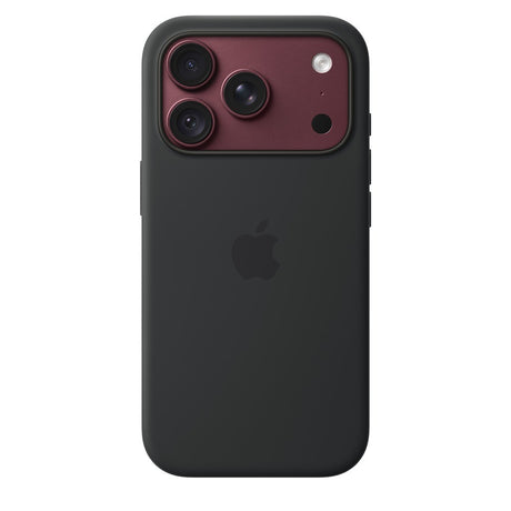 Apple Original iPhone 18 Pro Deksel i silikon med MagSafe Svart