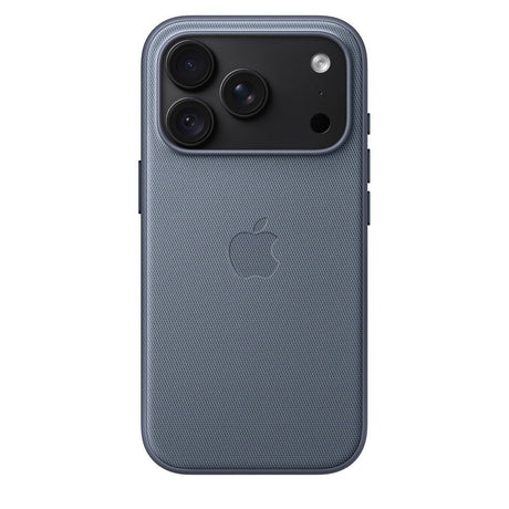 Apple Original iPhone 18 Pro Deksel TechWoven MagSafe Chambrayblå