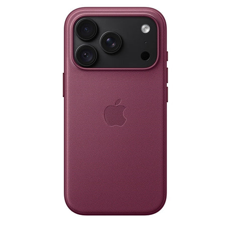 Apple Original iPhone 18 Pro Deksel i TechWoven med MagSafe Mulberry