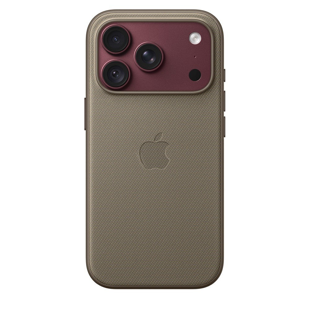 Apple Original iPhone 18 Pro Deksel TechWoven MagSafe Taupe