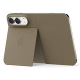 Apple Original iPhone Duo Deksel Folio Kickstand MagSafe Taupe