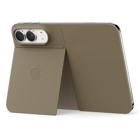 Apple Original iPhone Duo Deksel Folio Kickstand MagSafe Taupe