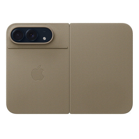 Apple Original iPhone Duo Deksel Folio Kickstand MagSafe Taupe