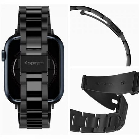 Spigen Apple Watch 38/40/41/42mm Armbånd Modern Fit Svart